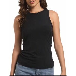 MISIFI Women's Ribbed Vest Summer Basic Sleeveless Slim Solid Color Top